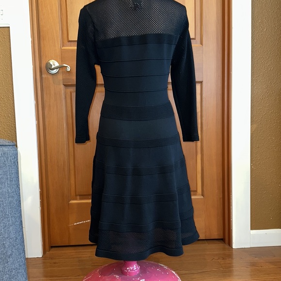 Vince Camuto Fit Flare Sweater Dress - Picture 5 of 5